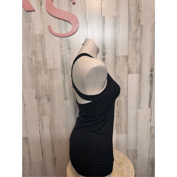 Aspire black tank top with built in sports bra size XSMALL - Picture 8 of 10